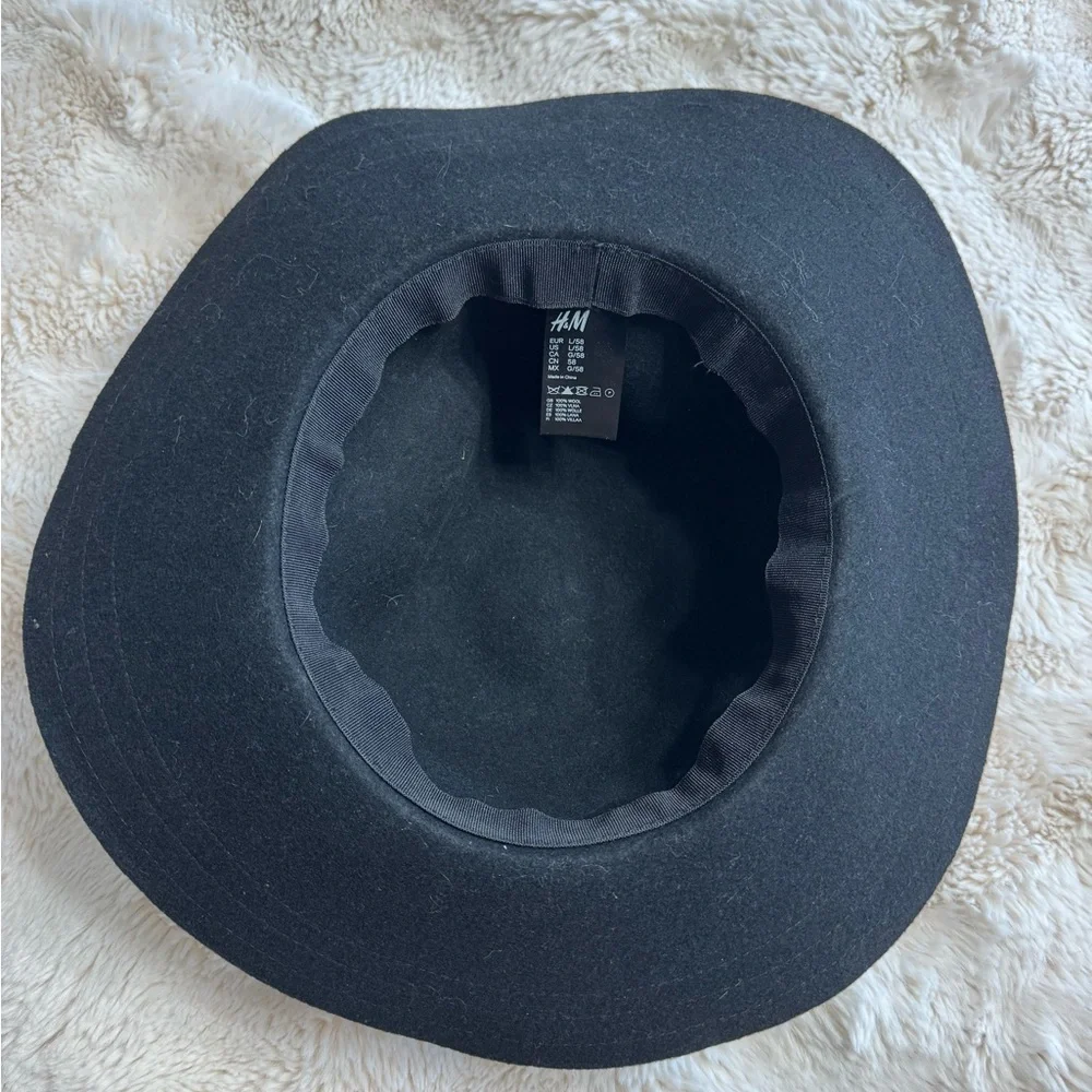 H&M Classic Black Floppy Hat - Picture 5 of 6